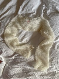 Image 2 of KNITTING PATTERN - Meshy shrug