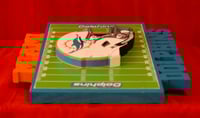 Image 5 of Miami Dolphins Hand Crafted NFL 3D Wooden Team Helmet Wall Décor Hanging Artwork.