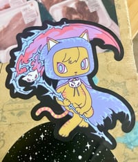 Image 1 of KITTY REAPER vinyl sticker