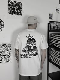 Image 2 of NEVER SNITCH T-SHIRT WEISS