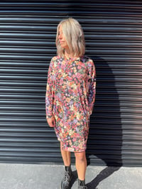 Image 3 of Milano dress with pockets - mixed florals