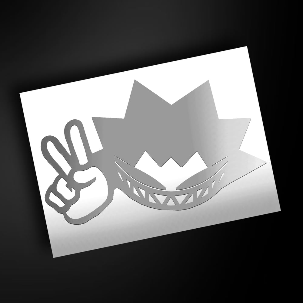 RARE DUDE HEAD decal