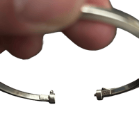 Image 5 of Roberto Magi .925 Silver Cuff Bracelet