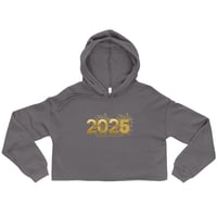 Image 4 of 2025 Golden Key Crop Hoodie
