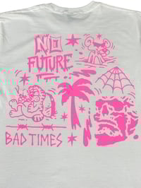 Image 3 of NO FUTURE T-SHIRT WEISS