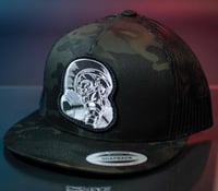 Image 3 of PAINTHUFFER OG LOGO SNAPBACK HAT