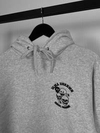 Image 4 of SKULL HOODIE GRAU