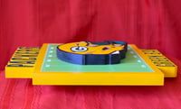 Image 5 of Green Bay Packers Hand Crafted NFL 3D Wooden Team Helmet Wall Décor Hanging Artwork