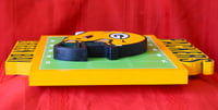 Image 7 of Green Bay Packers Hand Crafted NFL 3D Wooden Team Helmet Wall Décor Hanging Artwork