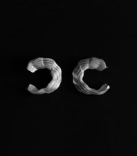 Image 1 of Karla Fan Silver Earrings
