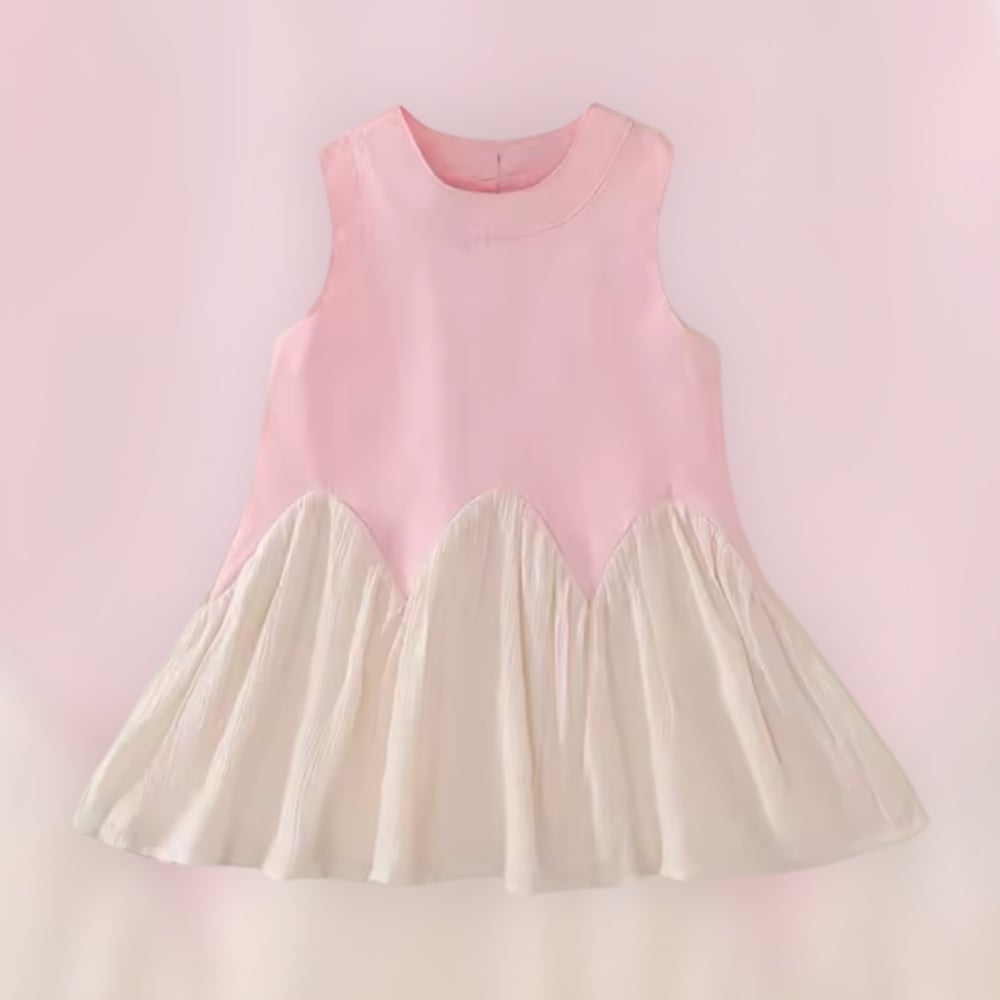 Image of Pink block dress