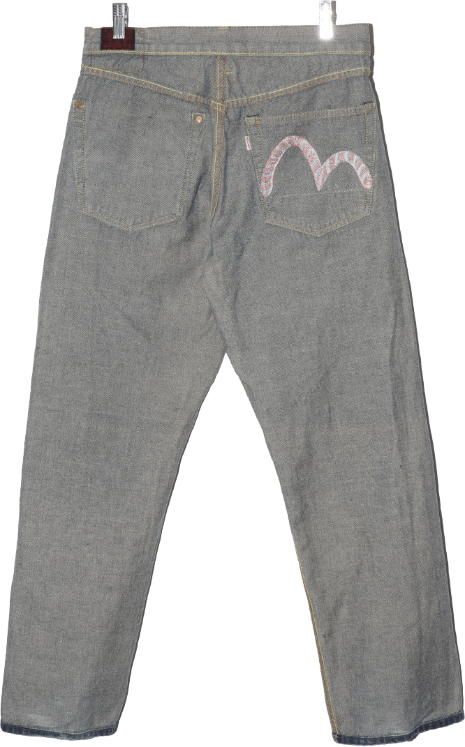 Image of Evisu Reversible Selvedge Denim