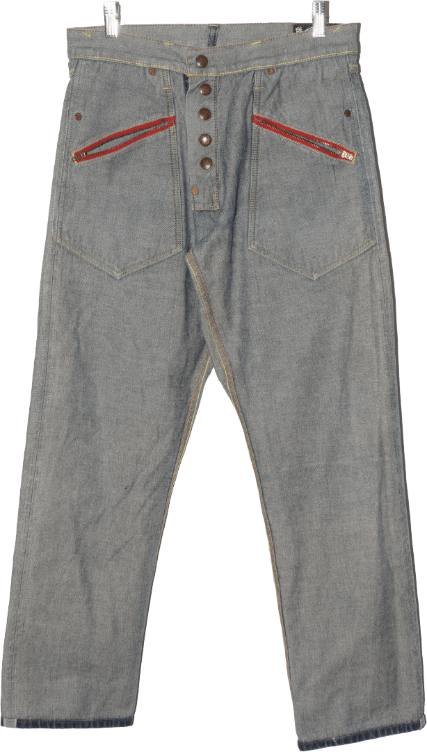 Image of Evisu Reversible Selvedge Denim