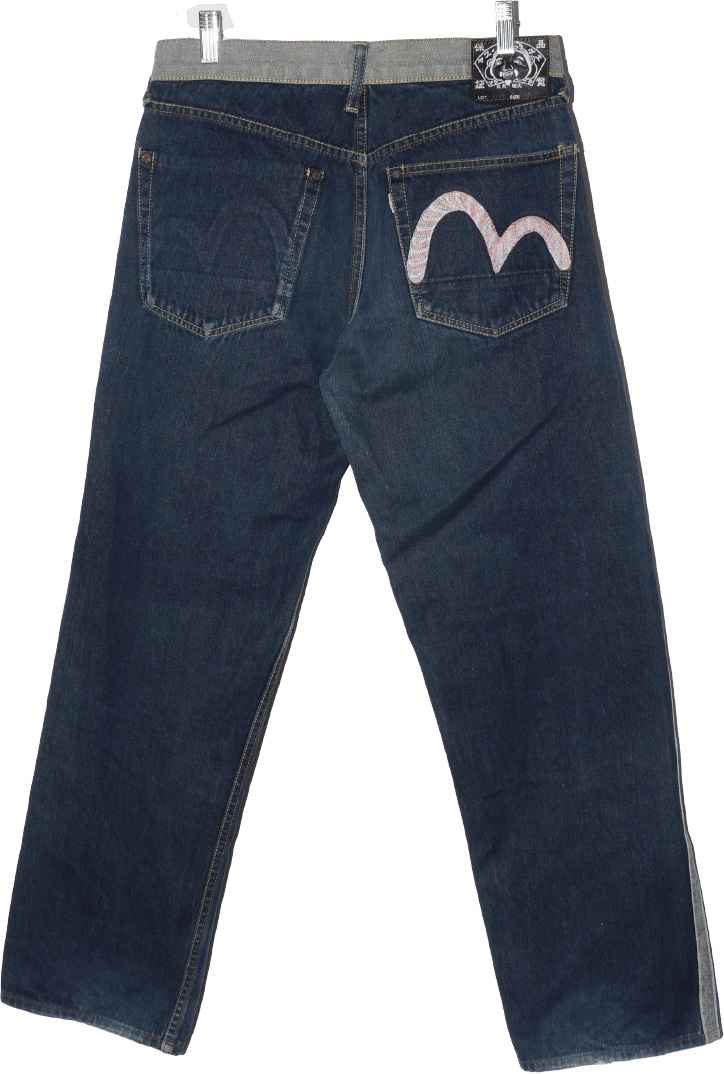 Image of Evisu Reversible Selvedge Denim