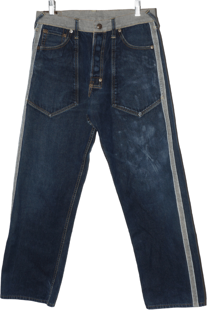 Image of Evisu Reversible Selvedge Denim