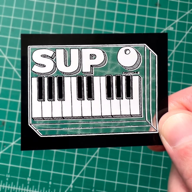 SUP Sticker