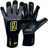 Image 1 of ZEROES PRO V Black Hybrid Soccer Goalkeeper Gloves