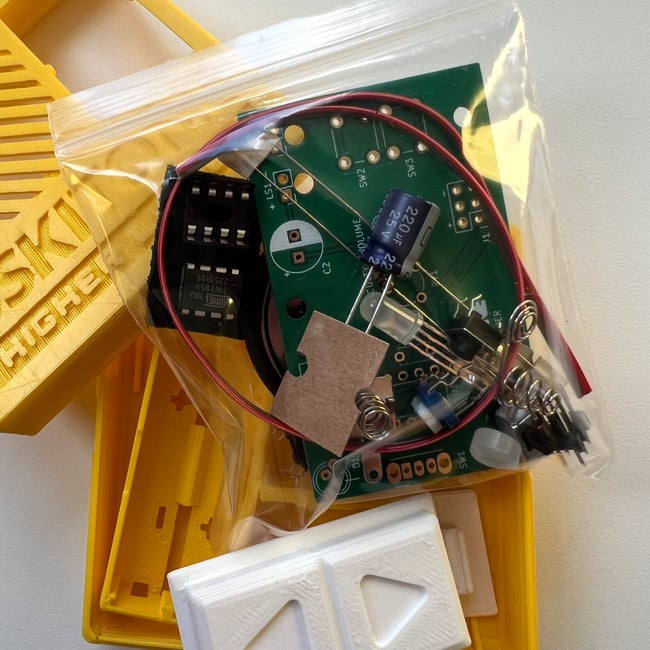 Higher Lower Game DIY Electronics Kit