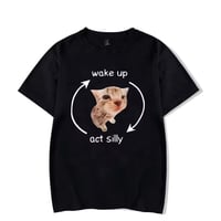 Image 1 of The Silly Cat Cycle Tee