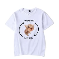 Image 2 of The Silly Cat Cycle Tee