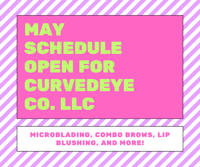 Image 1 of May Microblading + PMU Schedule