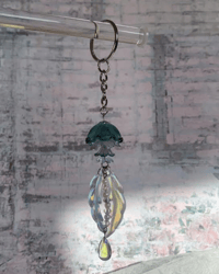 Image 2 of Glass Jellyfish Charm