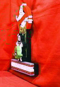 Image 2 of Ghostbusters 3D Wooden Diorama Wall Décor