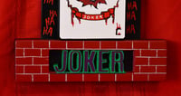 Image 3 of Joker 3D Wooden Diorama Wall Décor