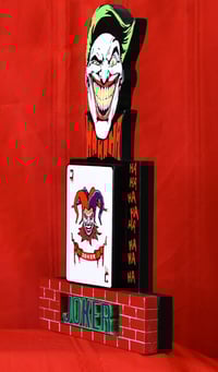 Image 6 of Joker 3D Wooden Diorama Wall Décor