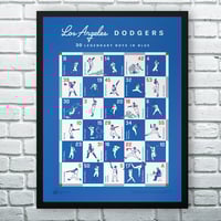Image 1 of Los Angeles Dodgers Players Print