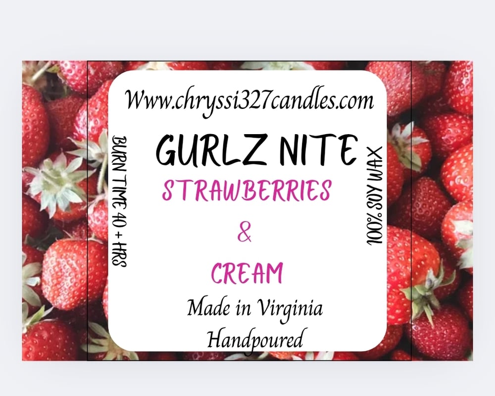 Image of Gurlz Nite (Strawberries & Cream) 9oz 