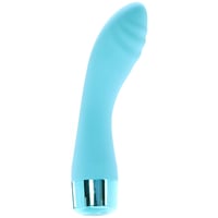 Image 2 of Eden Silicone Ripple Vibe in Teal
