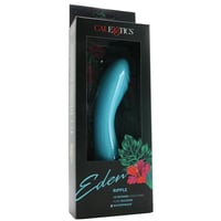 Image 1 of Eden Silicone Ripple Vibe in Teal
