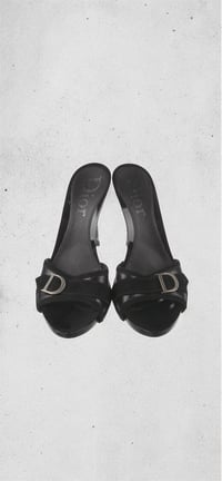 Image 1 of Vintage Dior Logo Heels