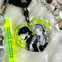 Image 4 of GREEN LESBIANS MANGA print, charm, sticker