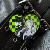 Image 5 of GREEN LESBIANS MANGA print, charm, sticker