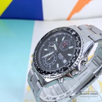Image 4 of 2018 Seiko Flightmaster SND253 Black Pilot's Chronograph(7t92-0CF0)