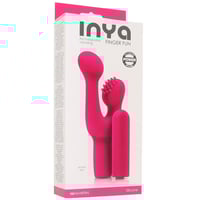 Image 1 of Inya Finger Fun Rechargeable Vibe in Pink