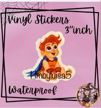 Image 10 of Princess Collection Vinyl Sticker 