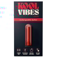 Image 1 of Kool Vibes Rechargeable Mini Bullet in Cherry