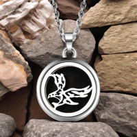 Image 2 of Black Crow Aromatherapy Jewelry for Sleep Support 