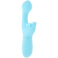 Image 2 of Rechargeable Butterfly Kiss Vibrator in Blue