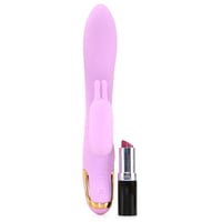 Image 5 of Entice Isabella Silicone Rabbit Vibe in Pink