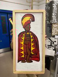 Image 1 of Kamehameha on Wood