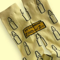 Image 1 of *PREORDER* Emotional Support Socks - Ketamine