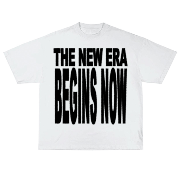 Image of NEW ERA WHITE CROPPED TEE