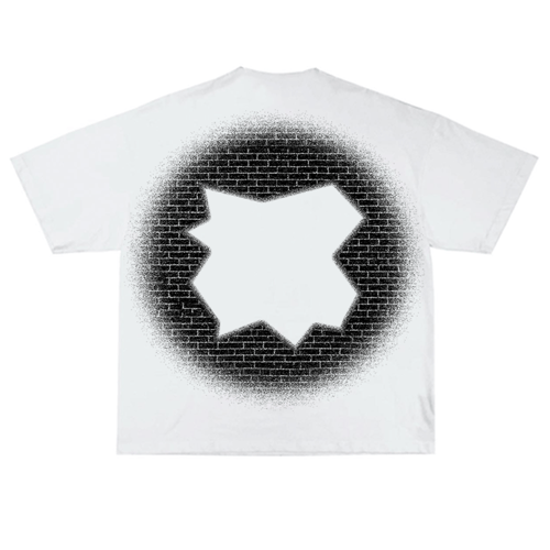 Image of NEW ERA WHITE CROPPED TEE