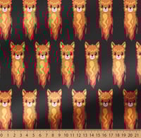 Image 1 of TELA LLAMA LLAMA NEGRO