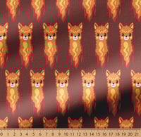 Image 1 of TELA LLAMA LLAMA MARRÓN