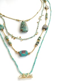 Image 6 of Sautoir autour de la Turquoise